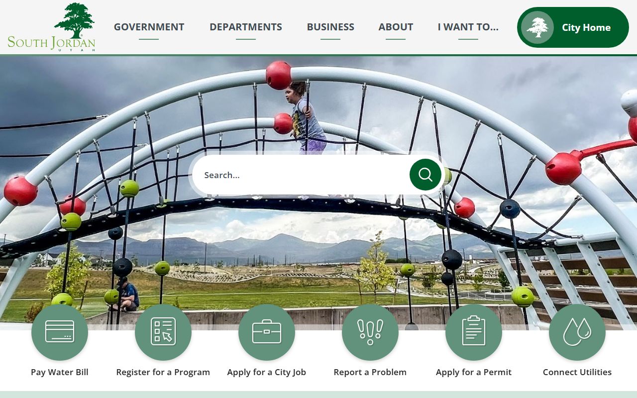 South Jordan City official website for South Jordan unclaimed money local resources