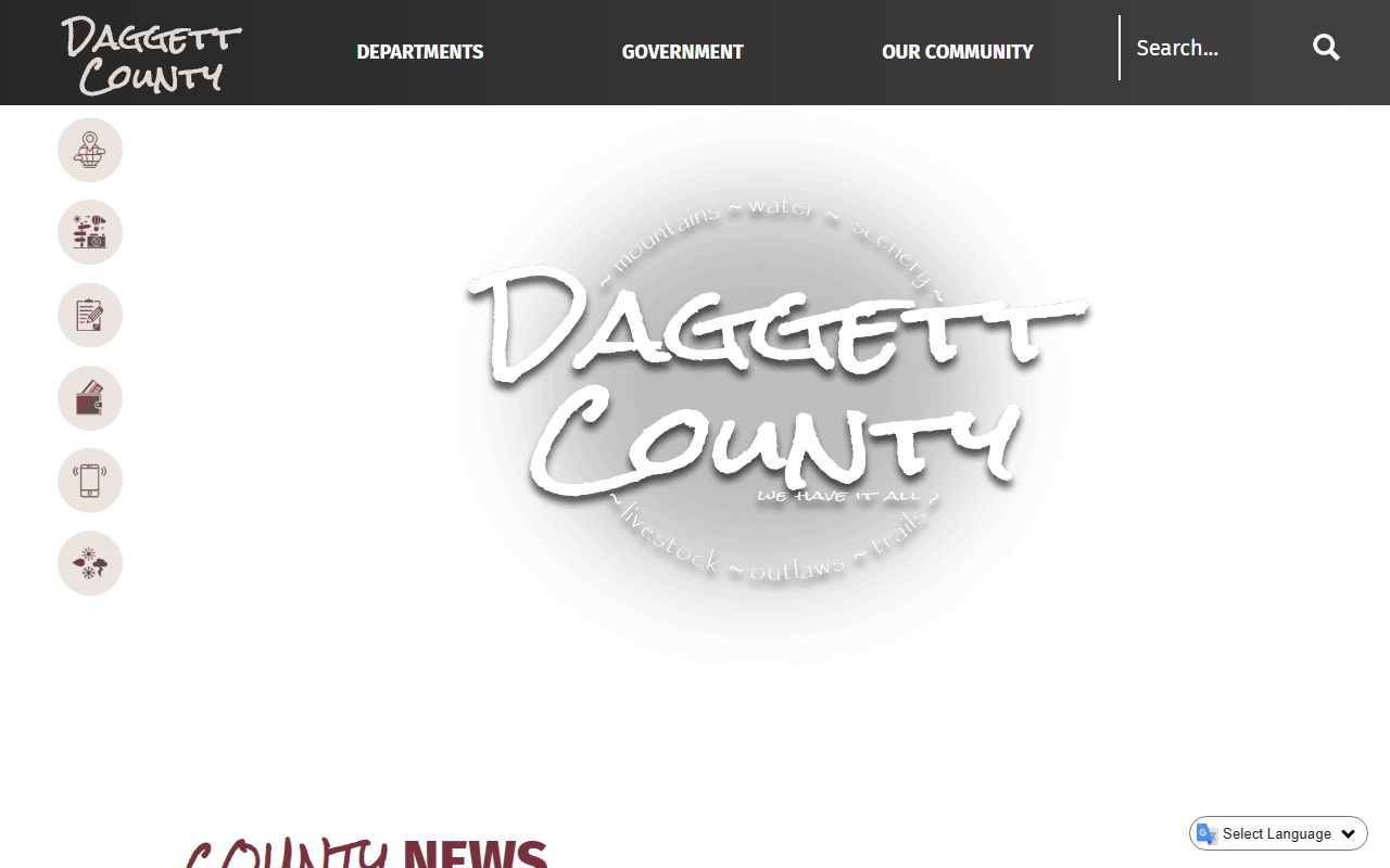 Daggett County government website for Manila and surrounding community resources