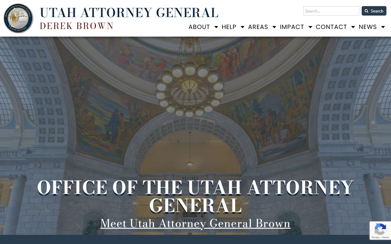 Utah Attorney General Office unclaimed property enforcement and consumer protection